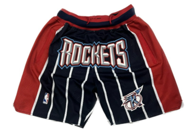 Retro Houston Rockets Shorts
