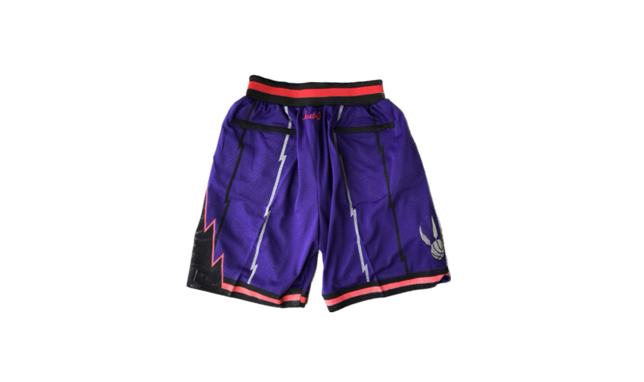 Retro Toronto Raptors Shorts(Purple)
