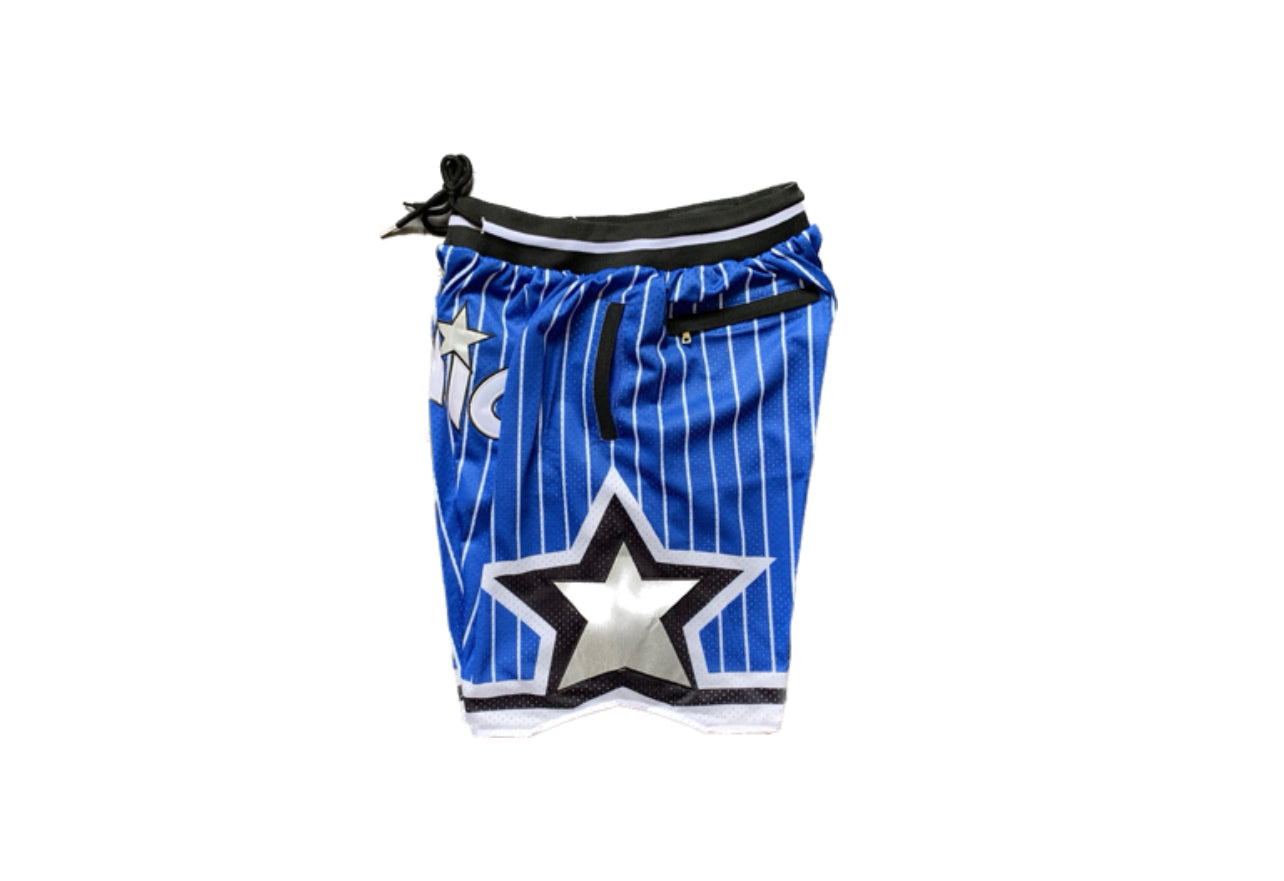 Retro Orlando Magic Shorts(Blue)