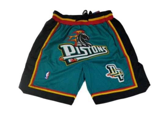 Retro Detroit Pistons Shorts