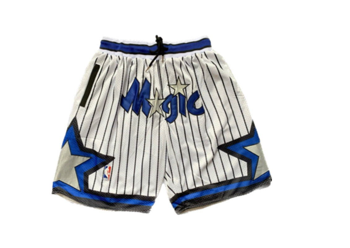 Retro Orlando Magic Shorts (White)