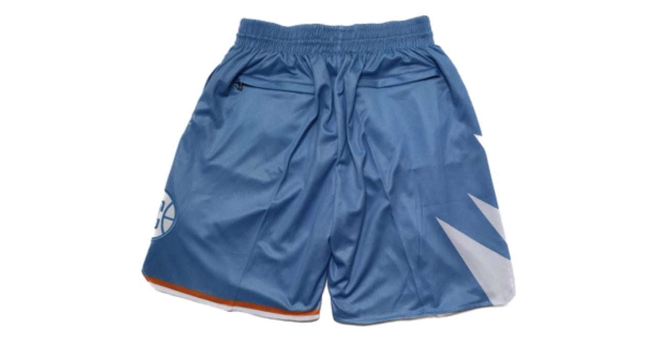 Retro Los Angles Clippers Shorts(Blue)