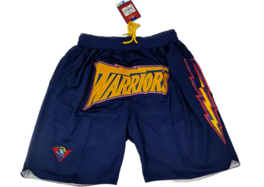 Retro Golden State Warriors Shorts