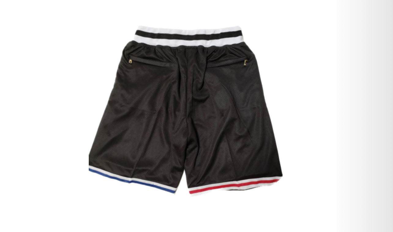 Retro Los Angles Clippers Shorts(Black)