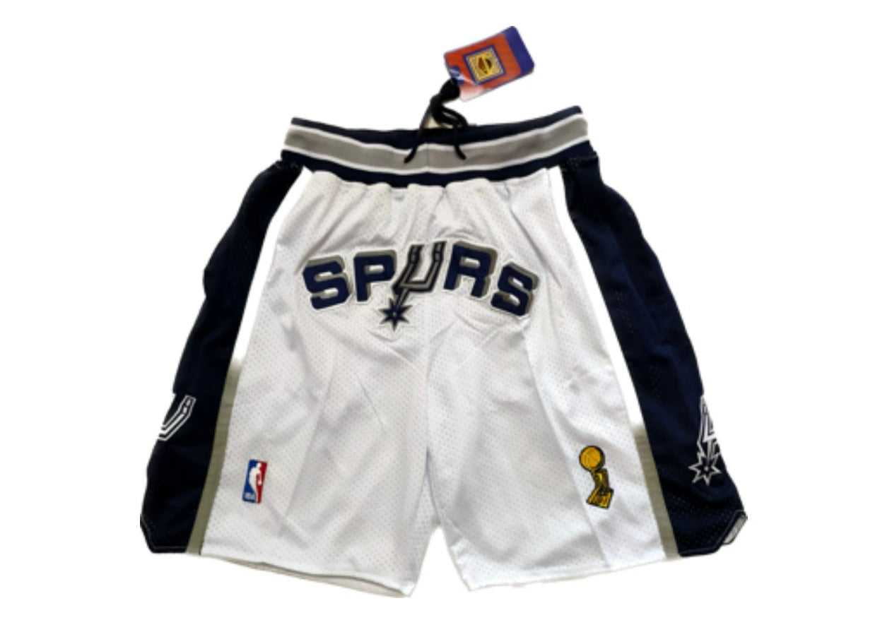 Retro San Antonio Spurs Shorts