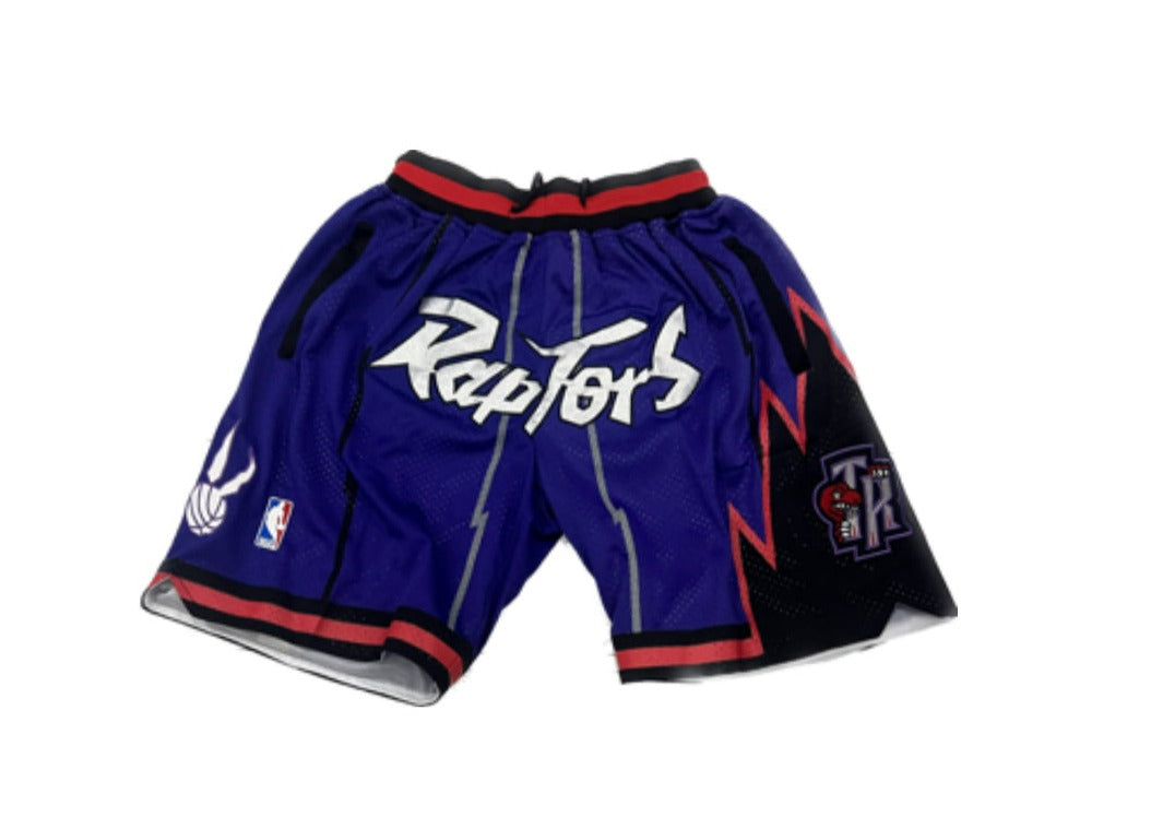 Retro Toronto Raptors Shorts(Purple)